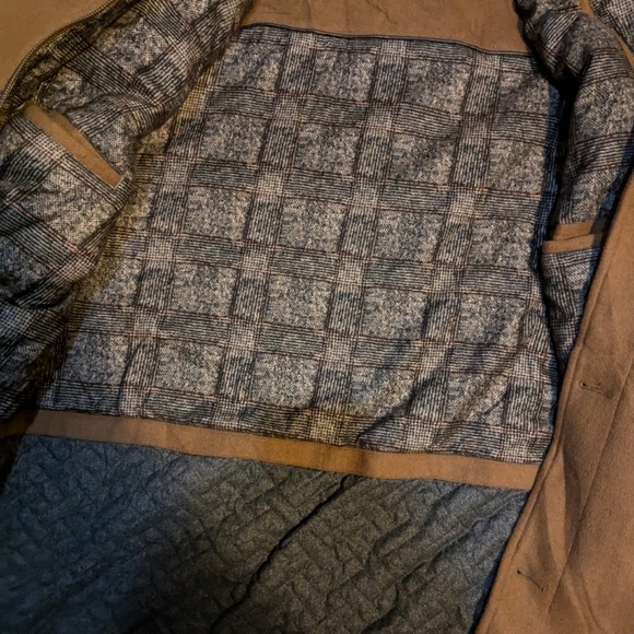 Johnston and Murphy XXL brown wool coat - Picture 14 of 14